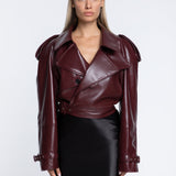 Jaqueta Biker Cherry Girl