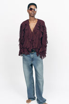 Blusa Babados