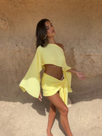 Conjunto Assimétrico Linho Cancun