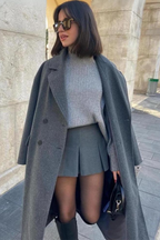 Saia Plissada Belle