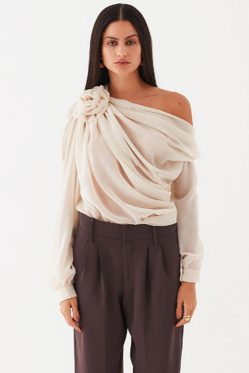Blusa un Hombro Camelia