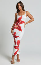 Vestido Longo Flower