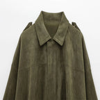 Jaqueta Suede Olive