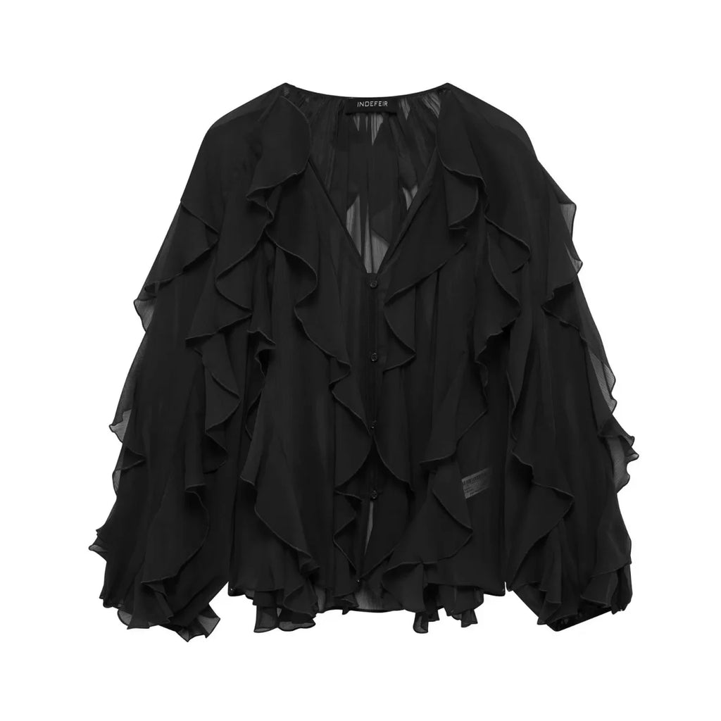 Blusa Babados
